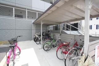 駐輪場です。
