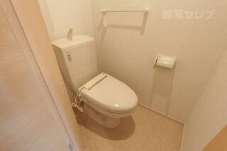 落ち着くトイレです。