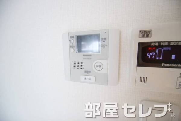 モニター付きで安心。