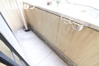 広く使えるバルコニー