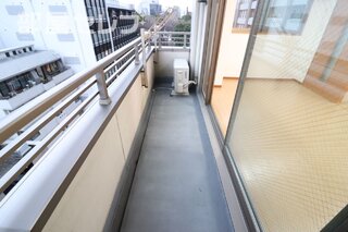 キッチンからの眺め。どの部屋も見渡せますね