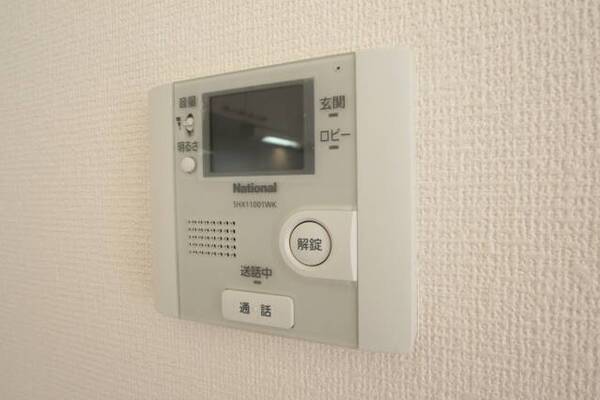 ＴＶモニター付きで安心ですね。