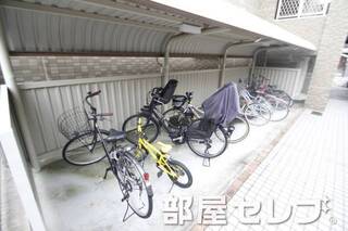 自転車置場。