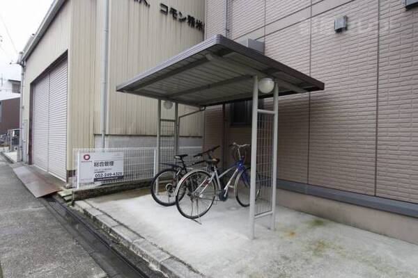 駐輪場です。