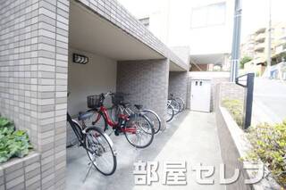 自転車置場。