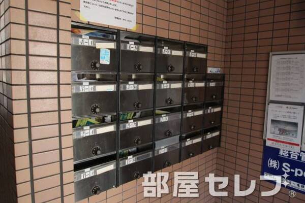 ダイヤル式ポスト。