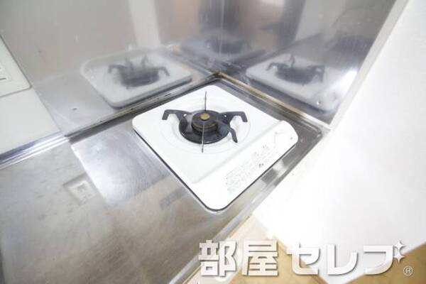 1口ガスコンロ。