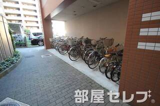自転車置場。