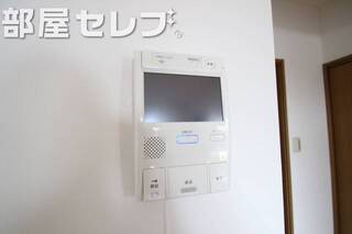 モニター付きインターホン。他号室の写真です。