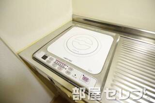 ＩＨ1口コンロ。他号室の写真です。