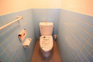 トイレで考え事でも。