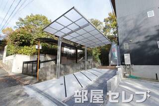 駐輪場。