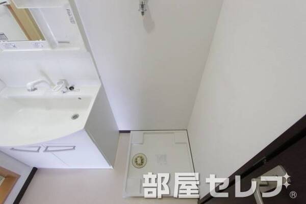 室内洗濯機置き場。イメージ写真