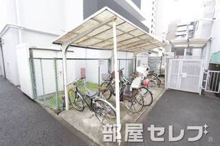 自転車置場。