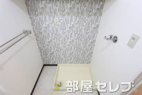 洗濯機置き場こちら。