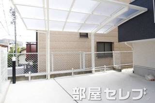 自転車置場。