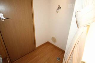 屋内洗濯機置き場です