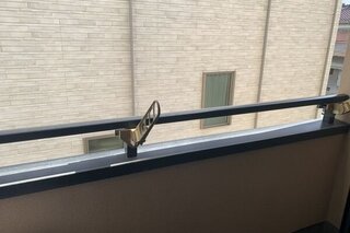 しっかりとしたベランダございます