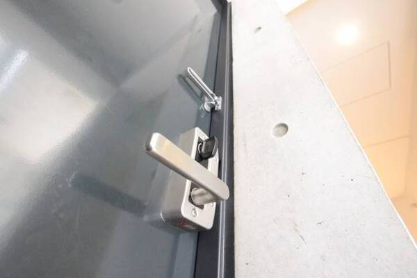 シンプルな施錠方式