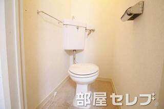 トイレもきれいにしています。