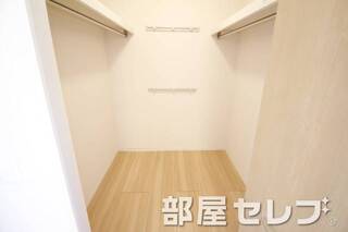 ウォークインクローゼット。