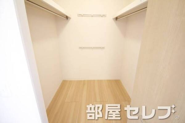 ウォークインクローゼット。