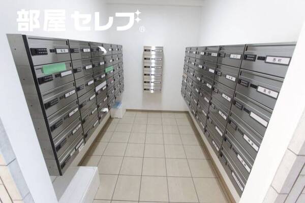 プッシュ式ポスト。