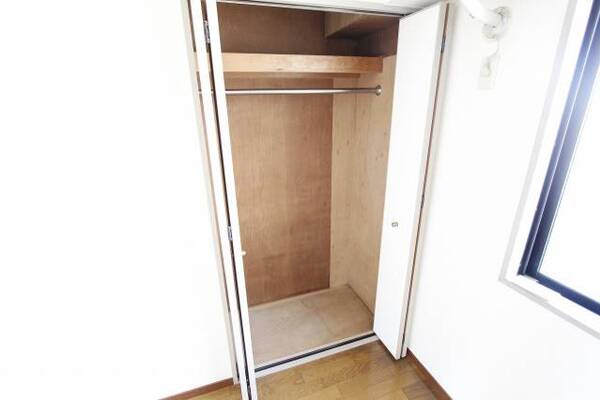 豊富な収納スペースです。