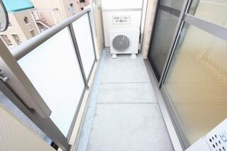 風通しの良いベランダです。