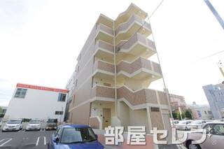オール角部屋設計マンション。