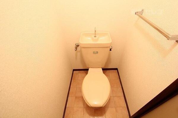 トイレで考え事でも