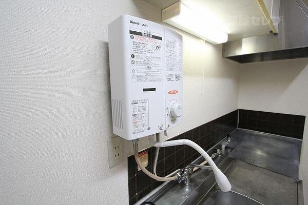 給湯器です