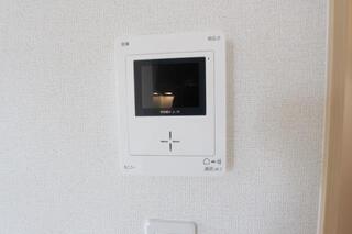 モニター付きインターホンです。