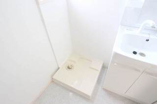 洗濯機置場です。