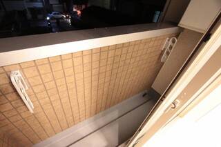 バルコニーも広々