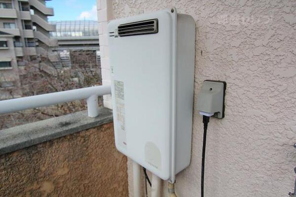 都市ガスの給湯です。