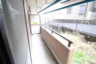 ベランダの先にはお庭もあります