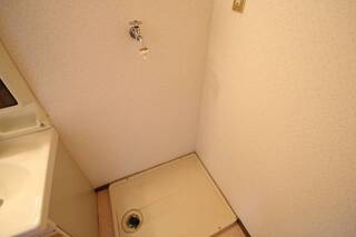 室内洗濯機置き場です