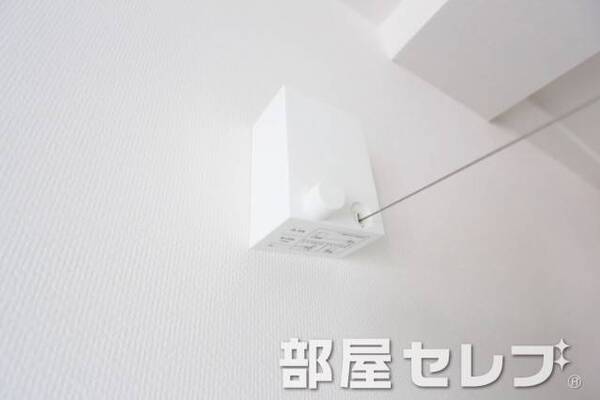 室内ランドリーロープです。316号室の写真です