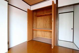 ゆったりとした収納です。