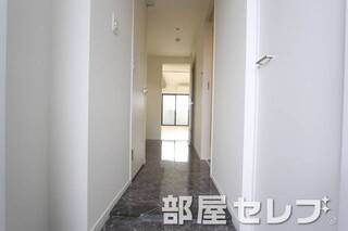 玄関から見た景色です。