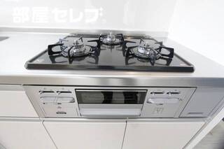 3口コンロ。