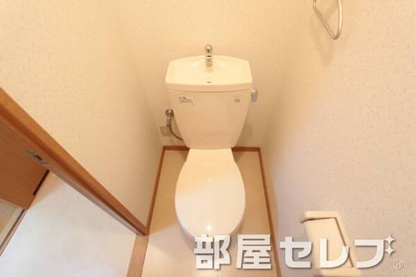 きれいなトイレです。他号室の写真です。