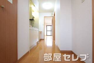 玄関から見た景色です。他号室の写真です。