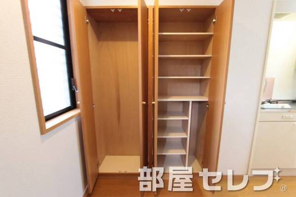 玄関すっきりシューズボックスです。他号室の写真です。