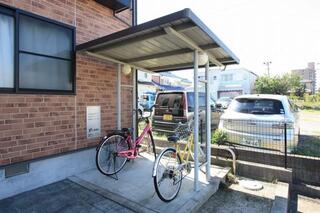 駐輪場です。