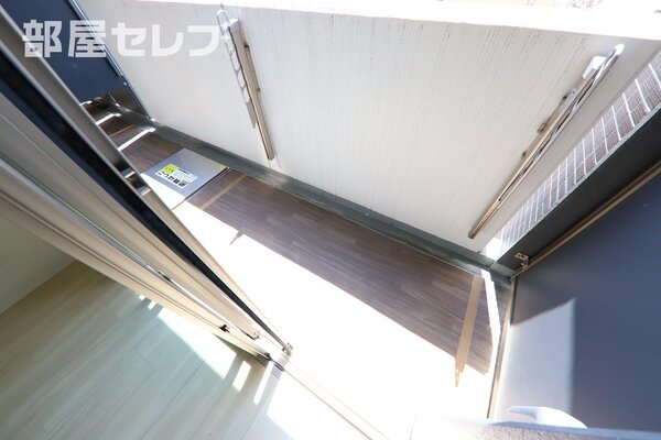 広々バルコニーです