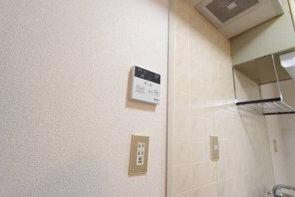 給湯設備も整っています
