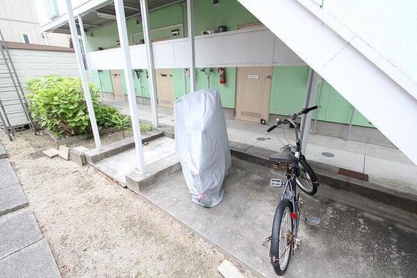 駐輪スペースになります