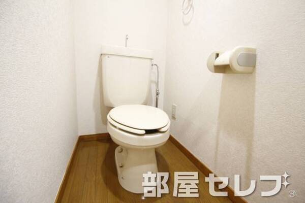 トイレもきれいにしています。